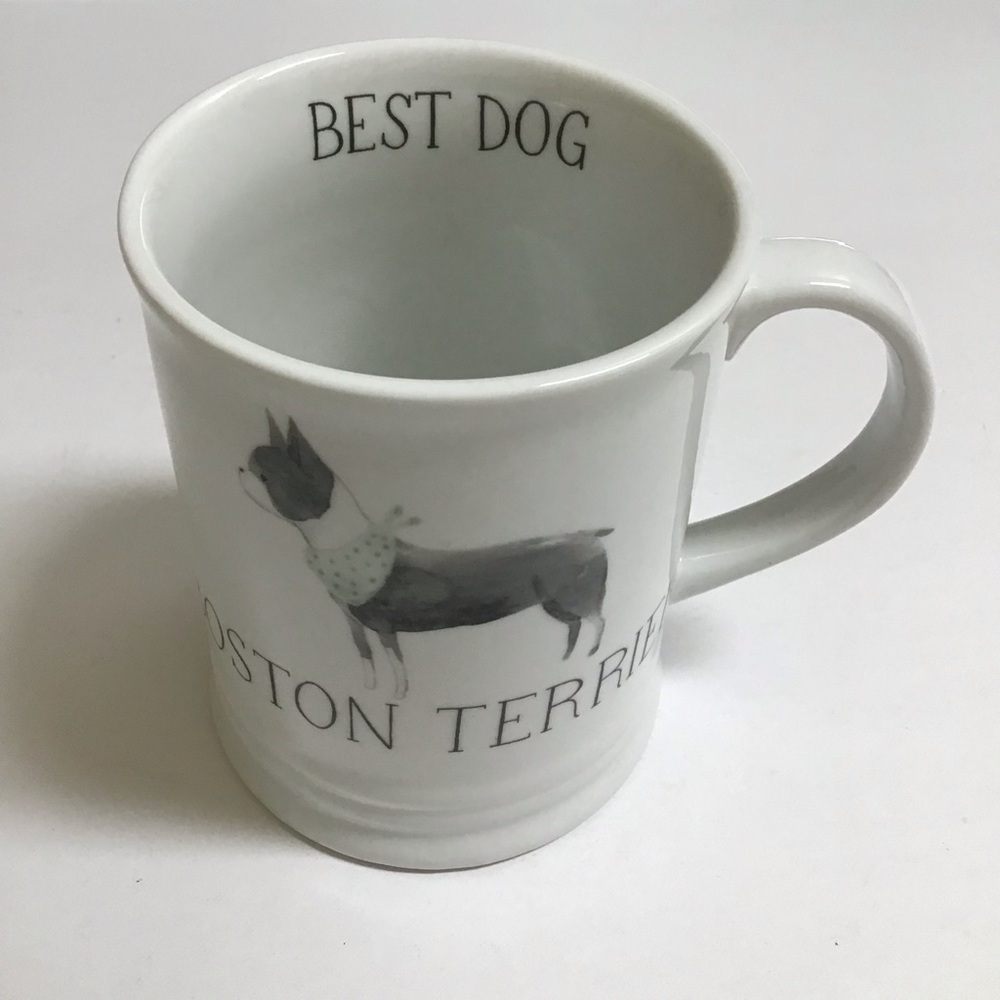 Boston Terrier Best Dog Coffee Mug Fringe Studio Julianna Swaney 12 oz Tea Cup